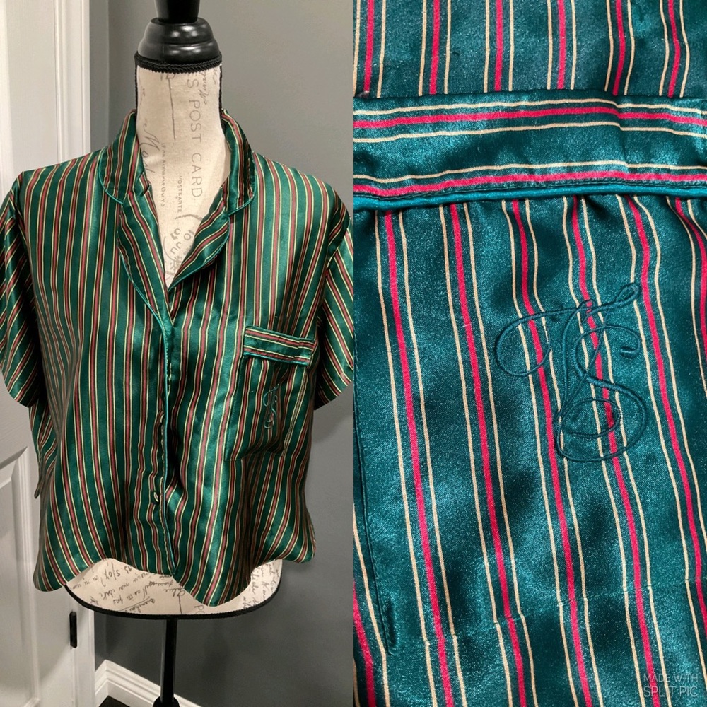GOLD LABEL VINTAGE VICTORIAS SECRET PJ TOP
